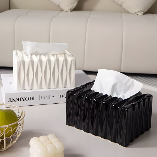 Porcelain Tissue Box